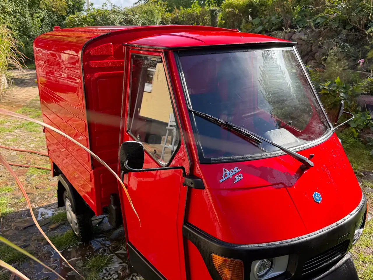 Billede 1 - Piaggio Ape 50 Van E4 – Rød