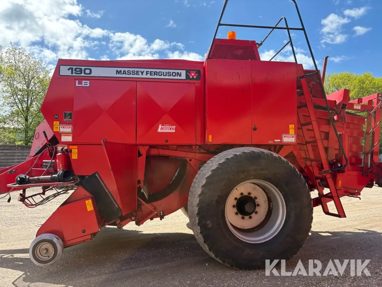 Billede 8 - Ballepresser Massey Ferguson 190