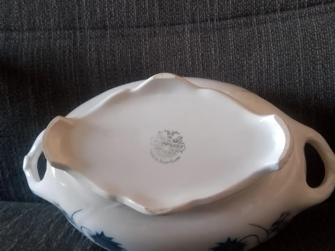 Billede 3 - Villeroy og boch oval terrin med låg. Milla/Tidsel