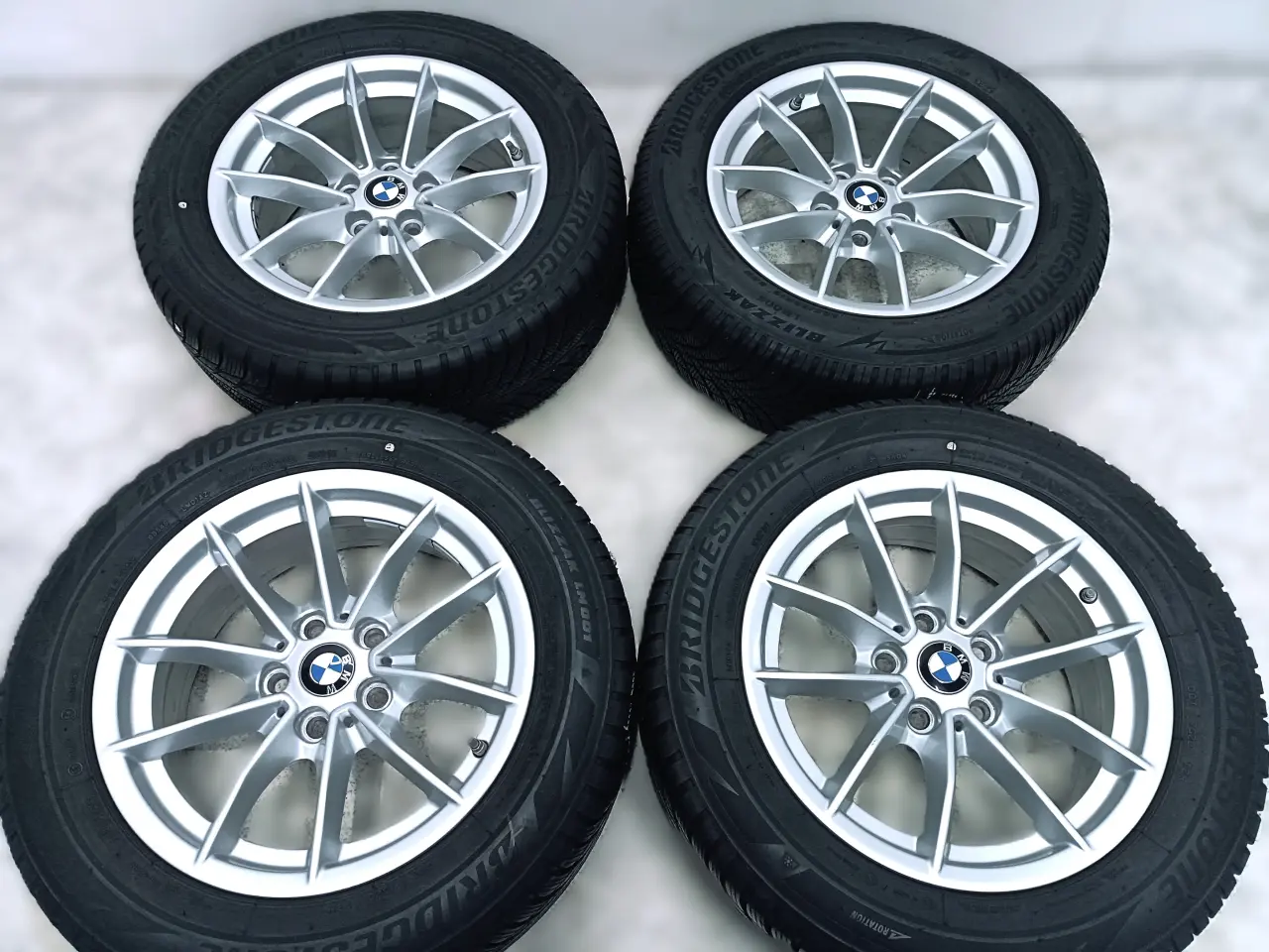 Billede 5 - 5x112 16 ET22 nav 66,6ø BMW vintersæt inkl.TPMS