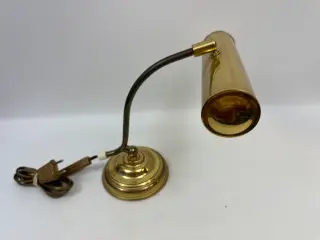 Retro klaverlampe i messing (LAONI)