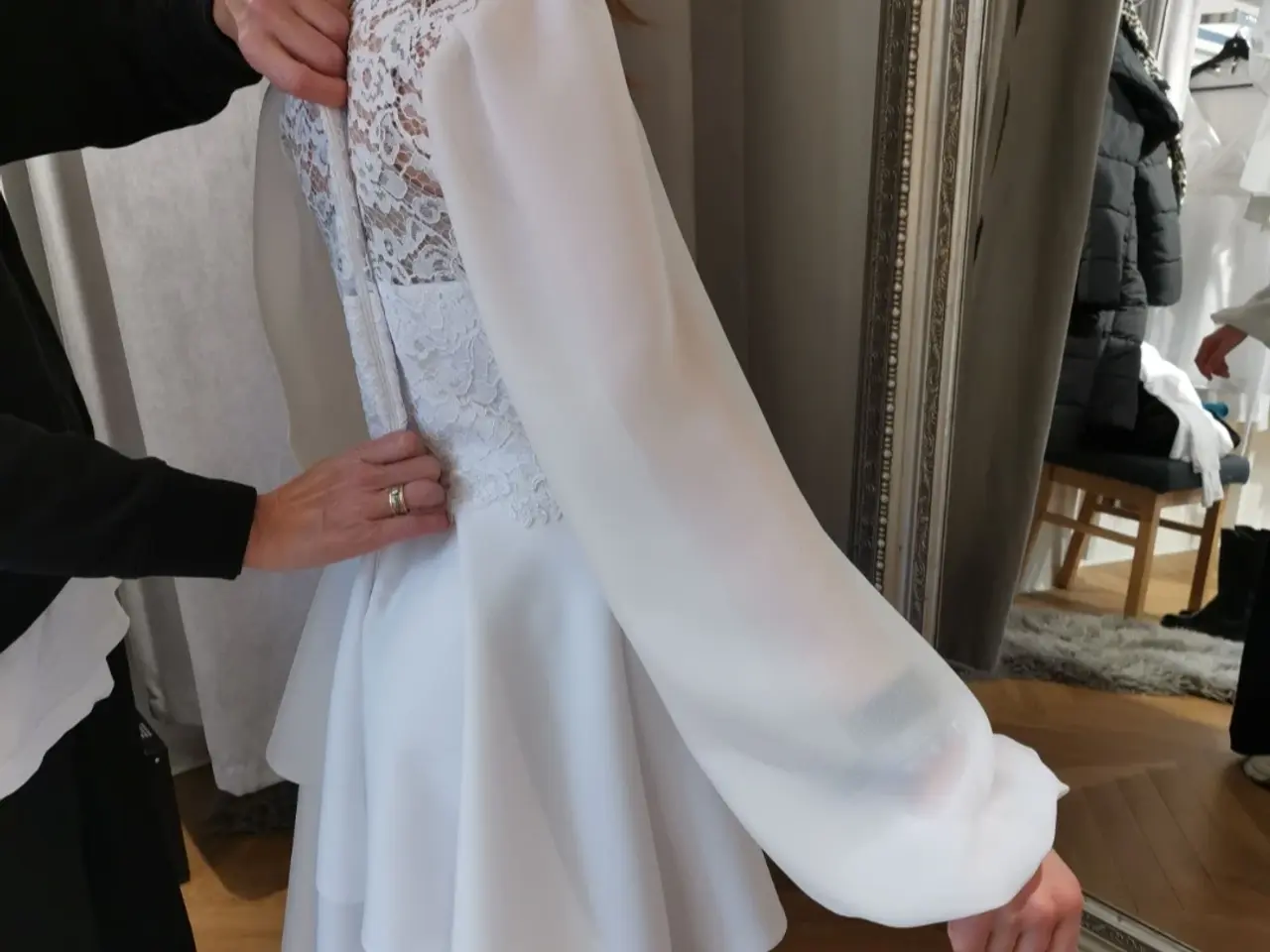 Billede 6 - Smuk konfirmationskjole str 34 (xs/s)