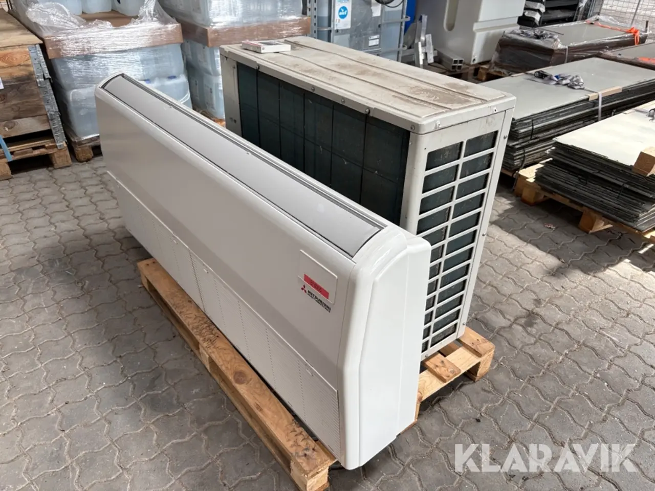 Billede 4 - Klimaanlæg Mitsubishi R410A ude og indedel