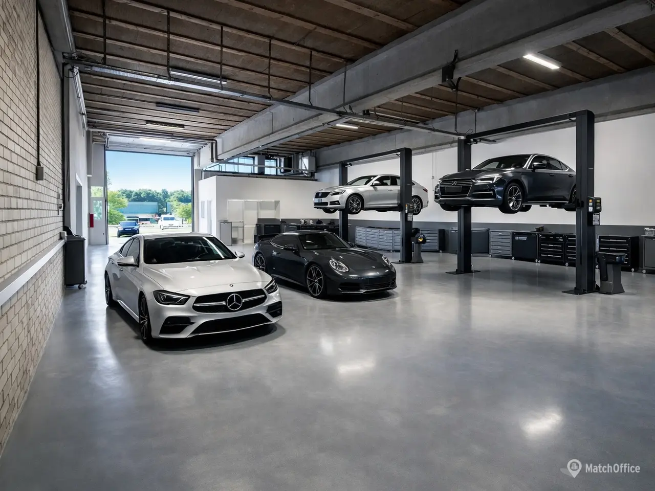 Billede 6 - Autoværksted / Værksted / Lager/ Produktion / Showroom – Med stor port 362. 543 eller 905 kvm
