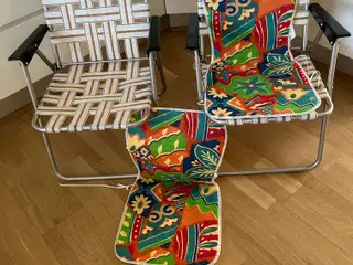 2 stk. letvægts stole, Vintage