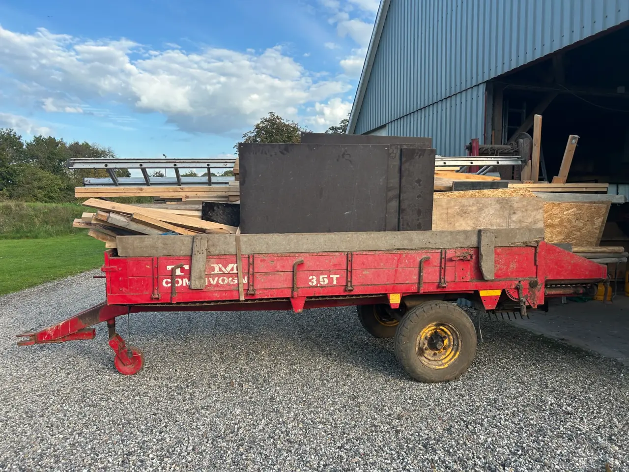 Billede 1 - 3,5 ton Tim combivogn i god stand