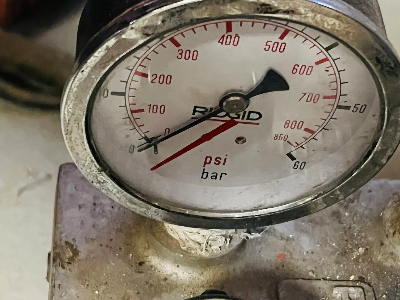 Billede 4 - Trykprøvningspumpe RIDGID 1425 med Manometer
