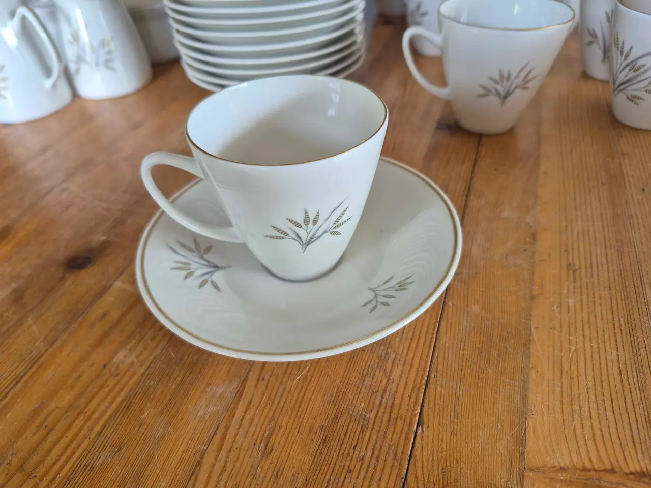 Billede 1 - Porsgrund kaffestel