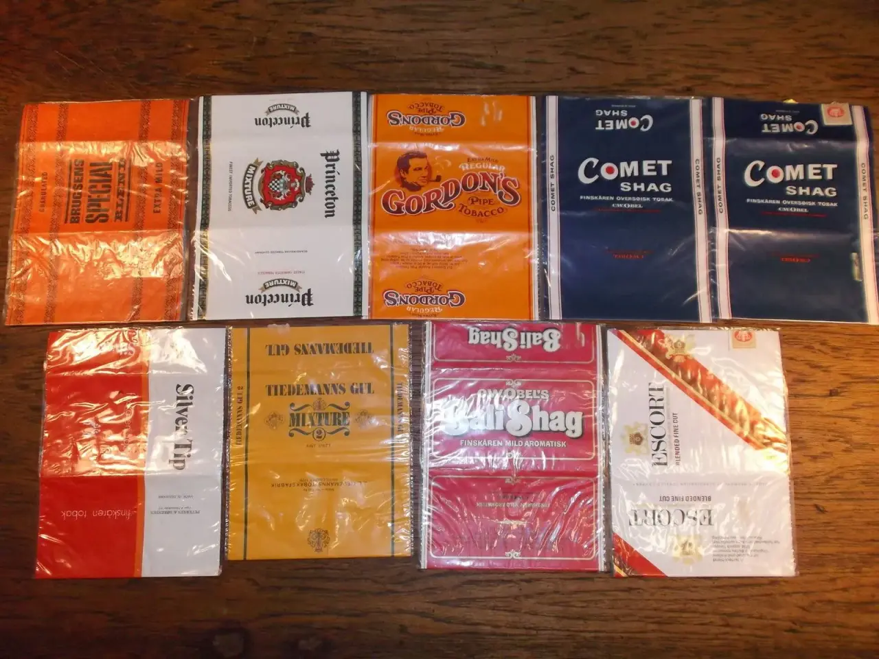 Billede 1 - Tobak poser helt nye fra 70'erne