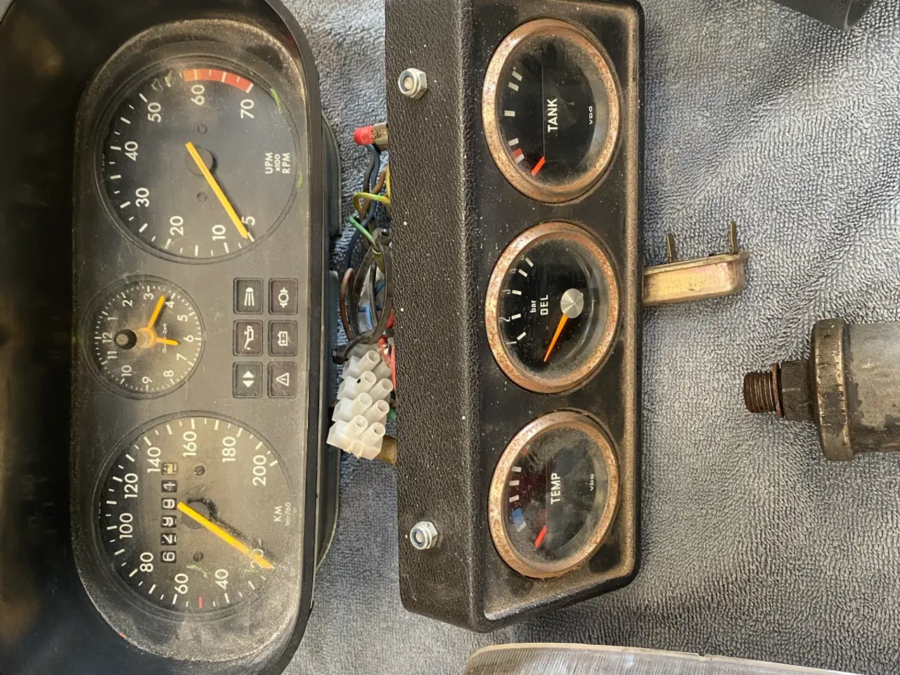 Billede 3 - Opel Kadett c Sr rat og gte speedometer x ure 