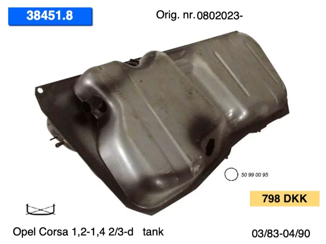 Billede 4 - Opel Corsa tanke