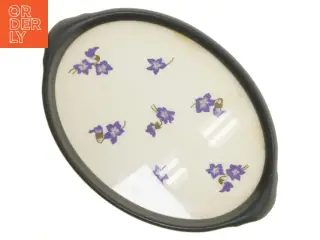 Vintage bakke med blomstermotiv (str. 42 x 27 cm)