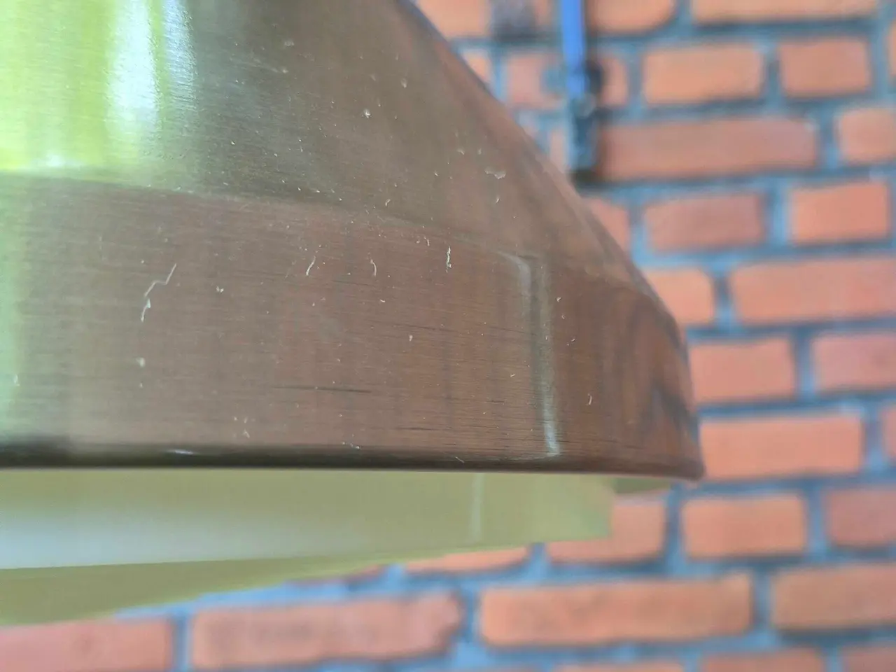 Billede 13 - Messinglampe med gode lyseffekter