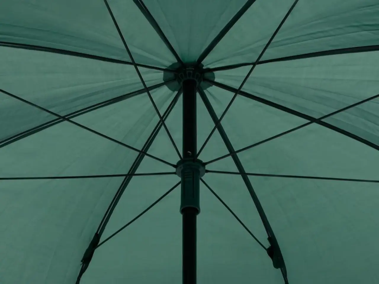 Billede 7 - Parasol til fisketure 220 × 185 cm - grøn
