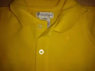 Ralph Lauren gul sommer heldragt str.68/74