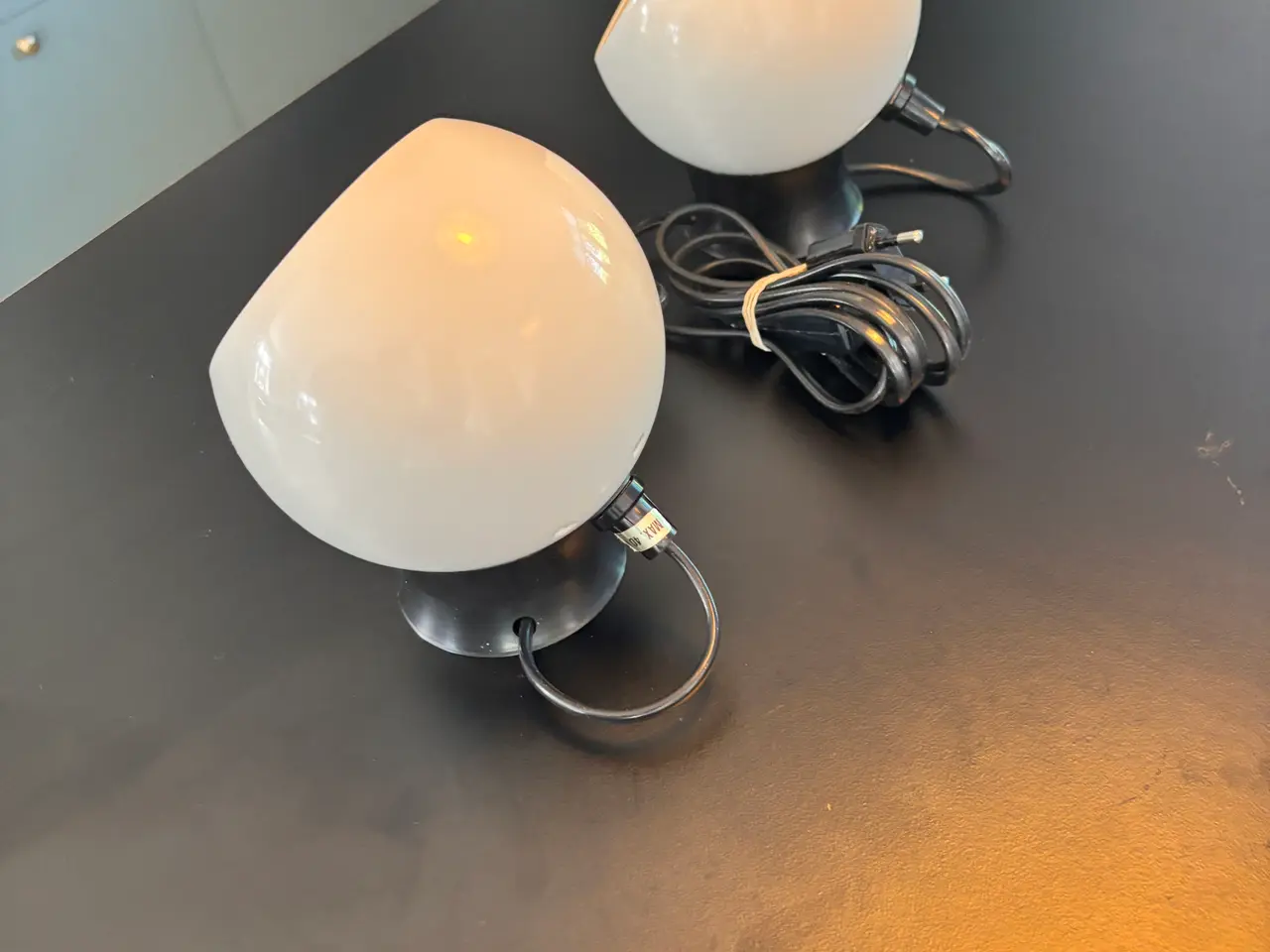 Billede 5 - Ball magnet lamper fra 70’erne