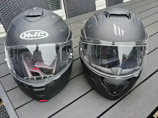 Motorcykelhjelm 2 stk