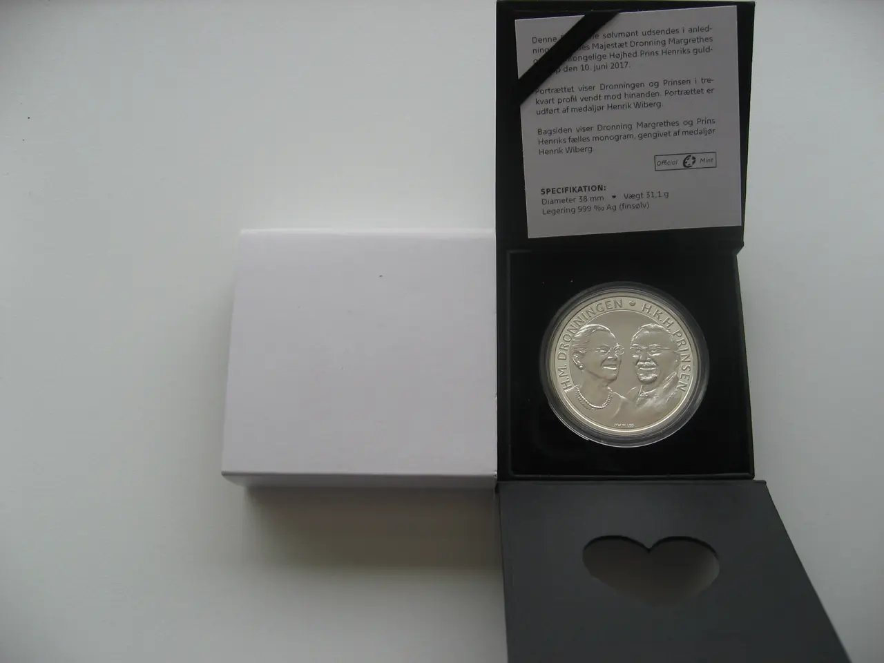 Billede 5 - Smukke 1 OZ 500 kr Sølvmønter 2008,10.15.17.20.22