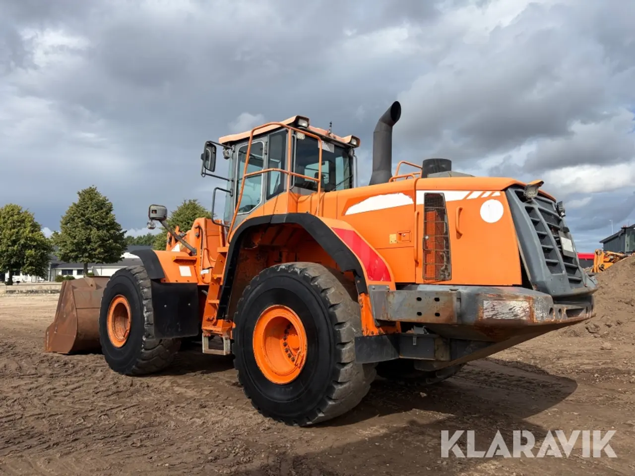 Billede 3 - Gummiged Doosan DL420-3 med vejesystem.