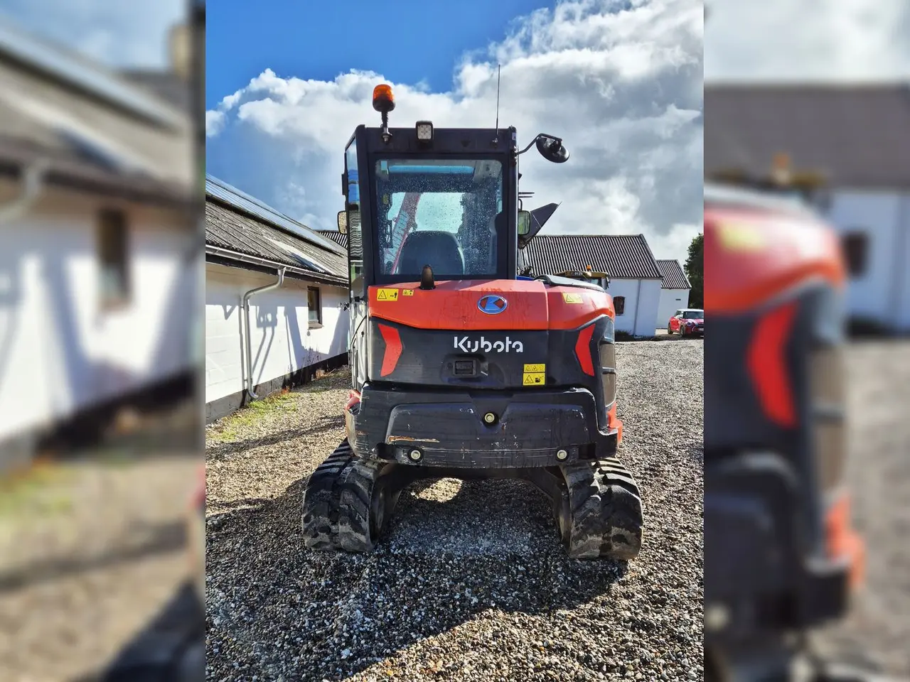 Billede 6 - Kubota KX060-5 / Rotortilt og centralsmøring / Komplet skovlpakke