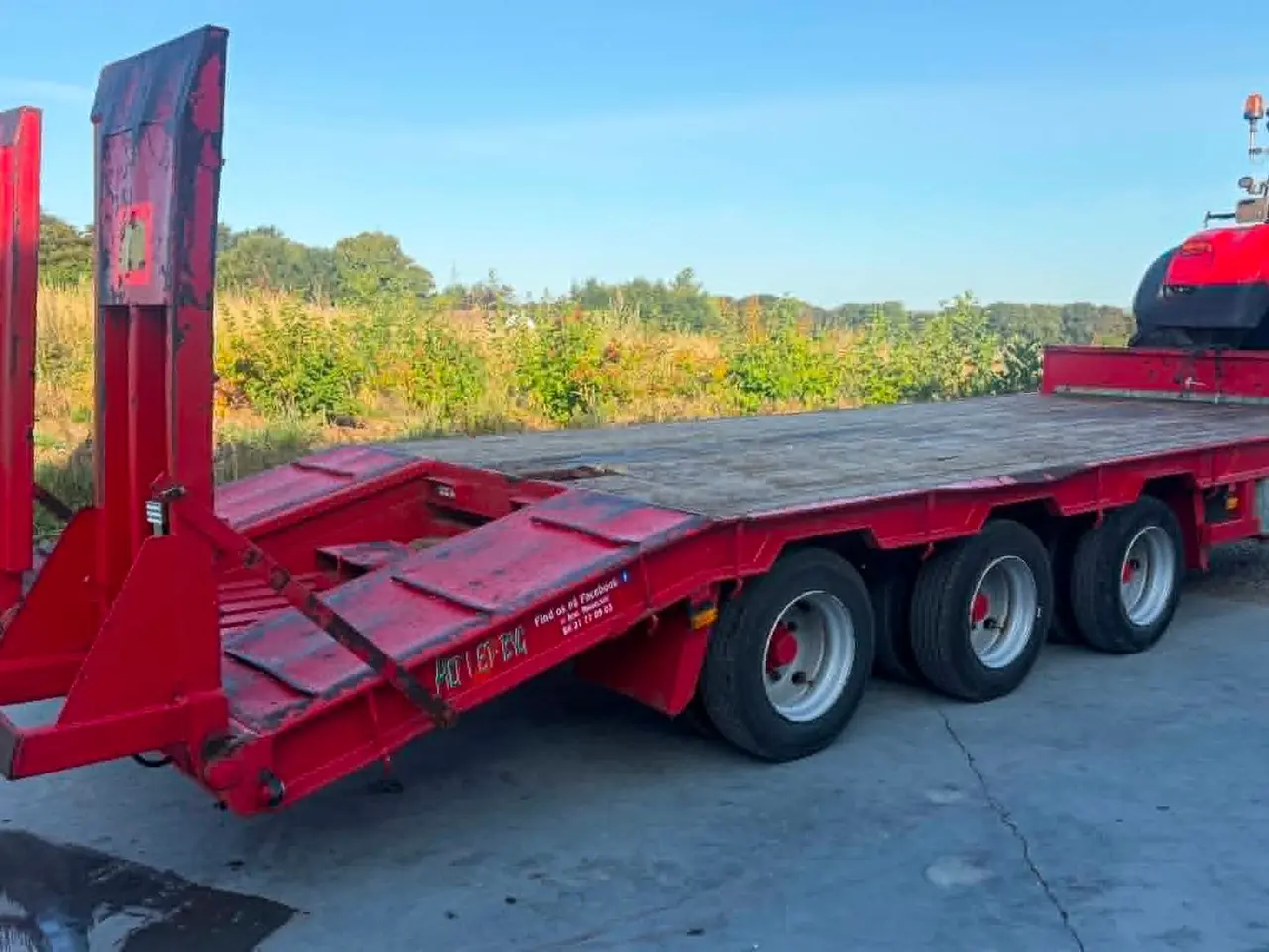 Billede 7 - Herbst 27 Ton Maskintransportvogn