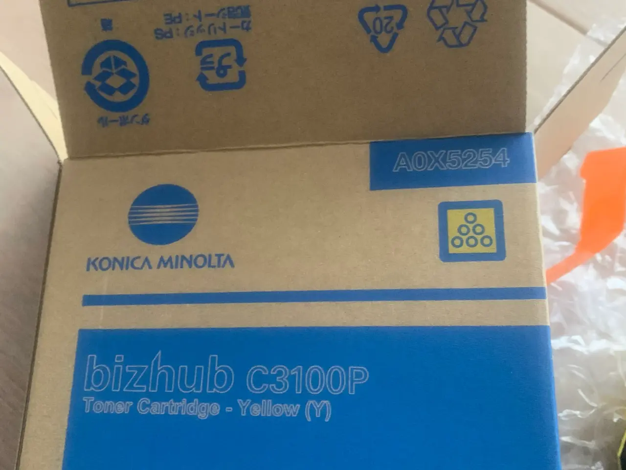 Billede 4 - Yellow toner til Konica Minolta printer