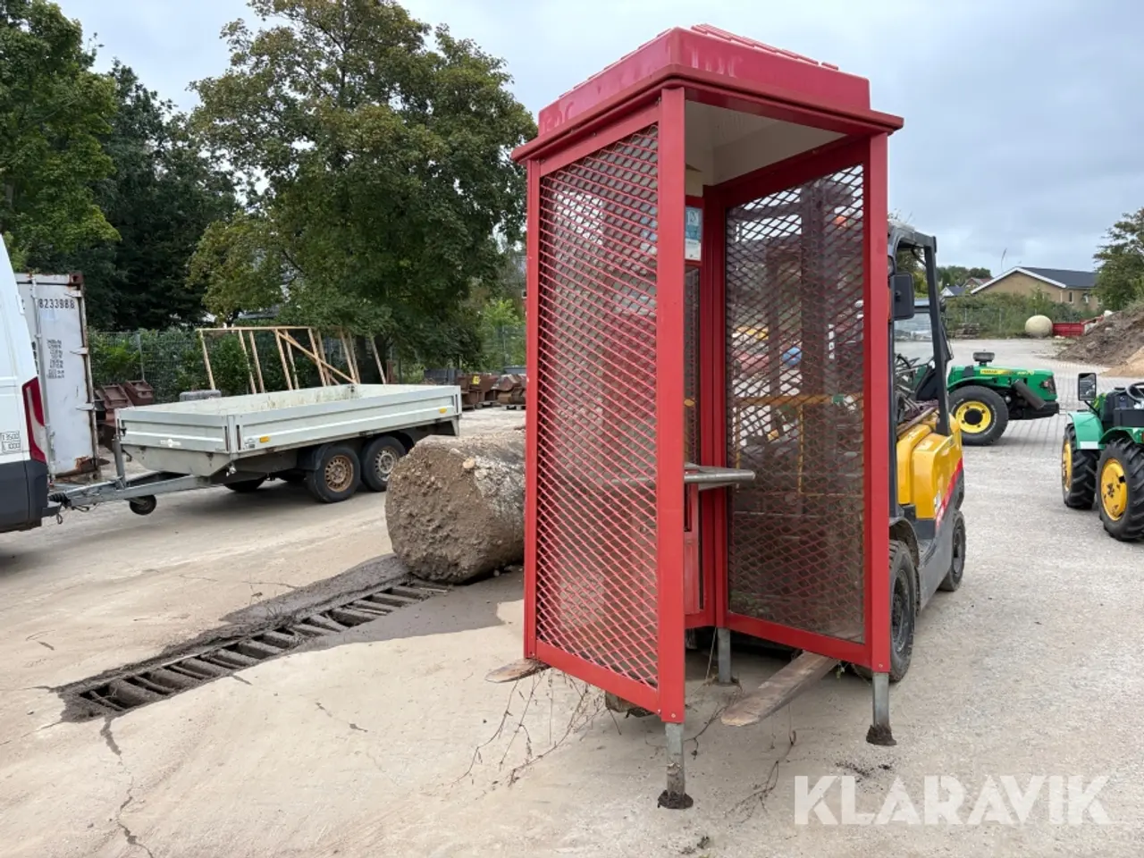 Billede 1 - Telefonboks / skur TDC