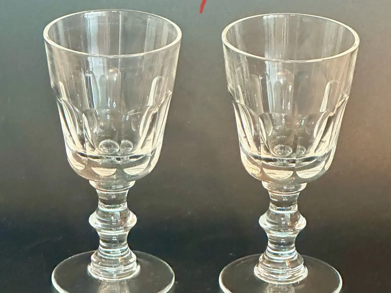 Billede 1 - Vintage dramglas sælges. Læs beskrivelsen.