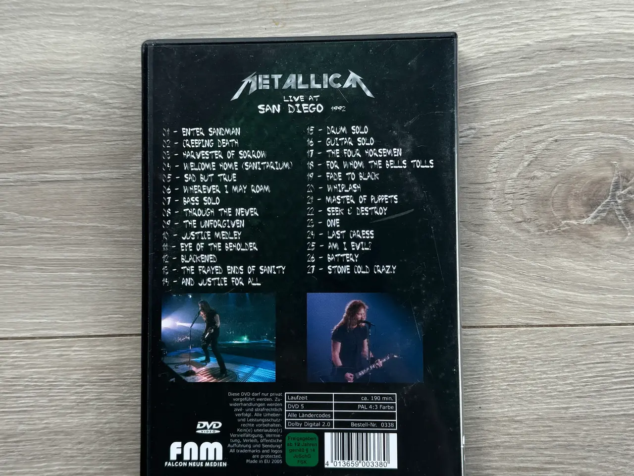 Billede 2 - Metallica Live at San Diego - Dvd
