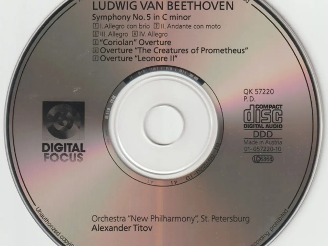 Billede 3 - Beethoven* - Alexander Titov – Symphonie N°5 – CD