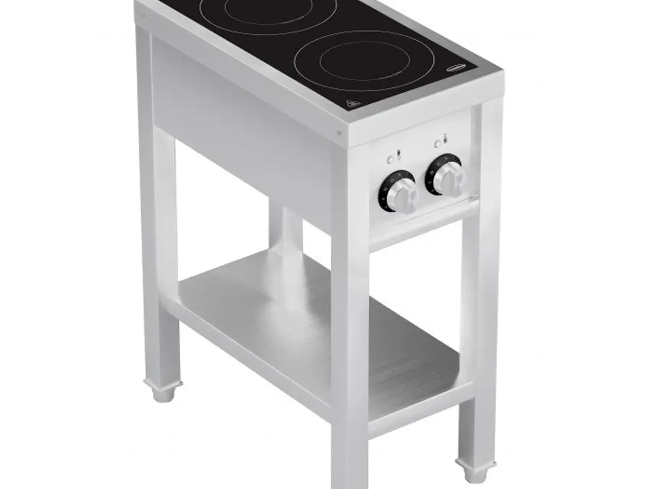 Billede 1 - Induktionskogeplade 2 zoner 7 kW – rustfrit stål