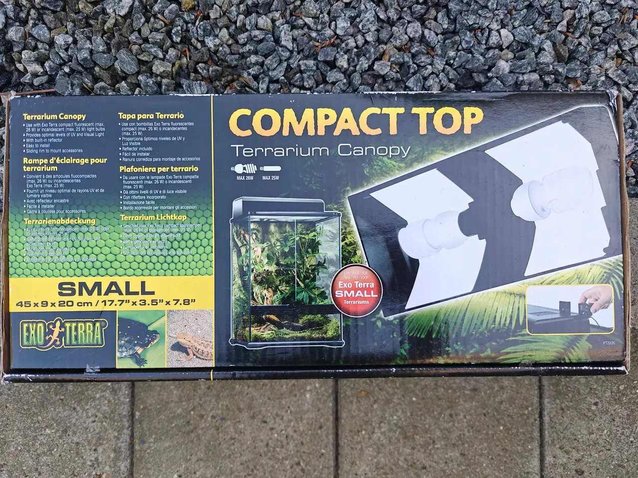 Billede 1 - ExoTerra compact Top small lampe