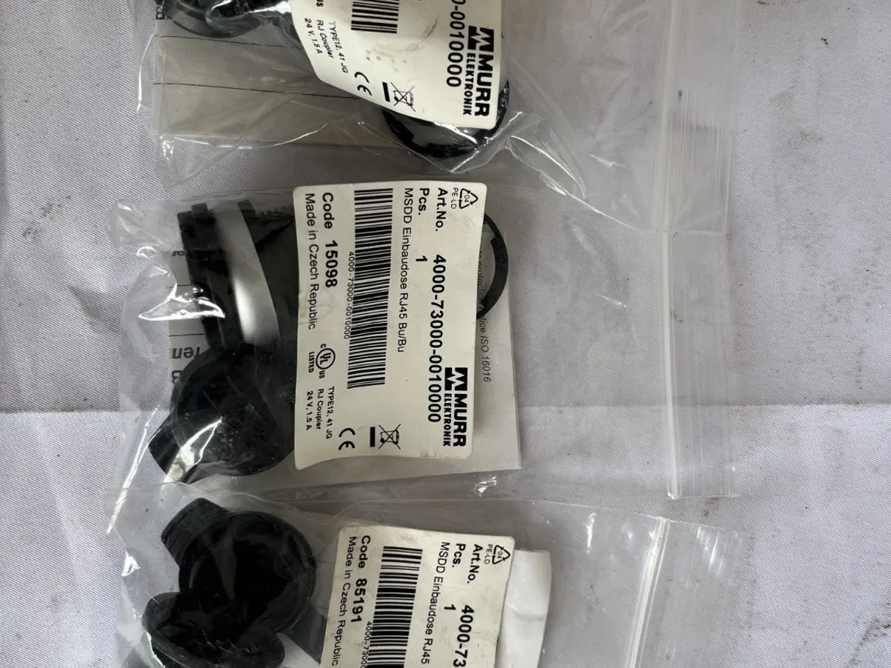 Billede 2 - Murr Elektronik Msdd Rj45 Cat5e Panel stik 3x