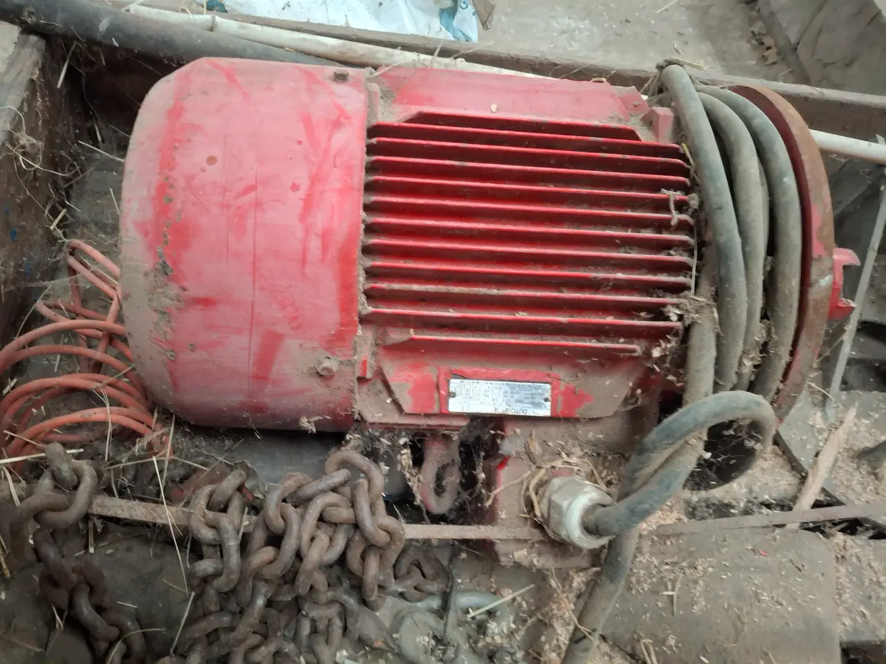 Billede 2 - Dutchi 11 kW elmotor – 3-faset