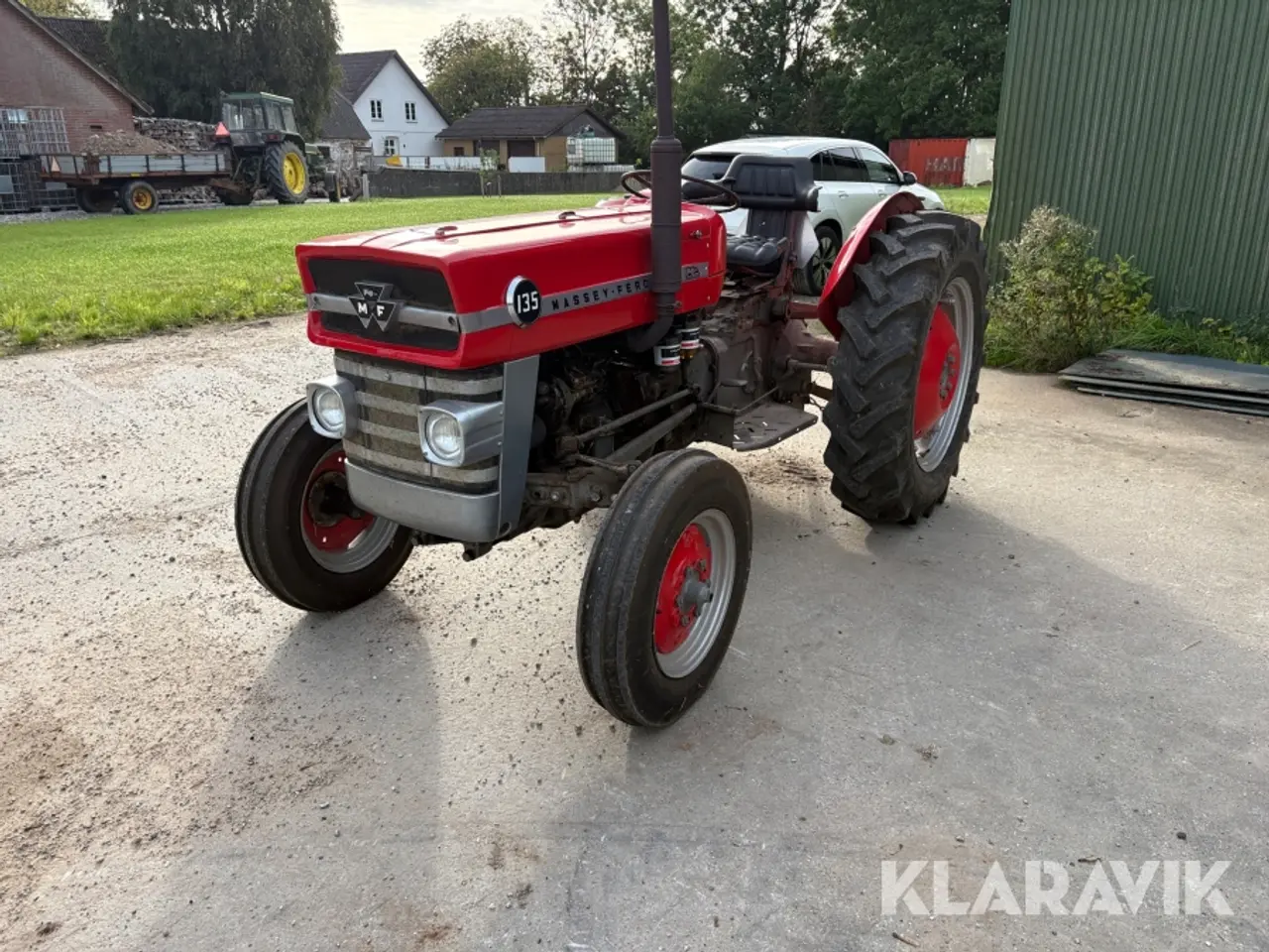 Billede 1 - Veterantraktor Massey Ferguson 135