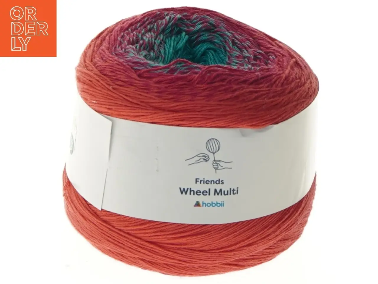 Billede 1 - Garnnøgle Friends Wheel Multi fra Hobbii (str. 1000 m cm)