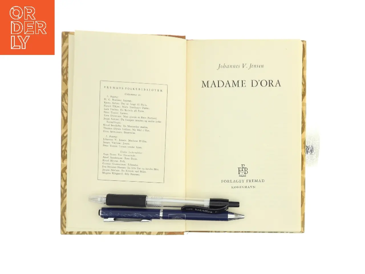 Billede 2 - Madame D'Ora af Johannes V. Jensen (Bog)