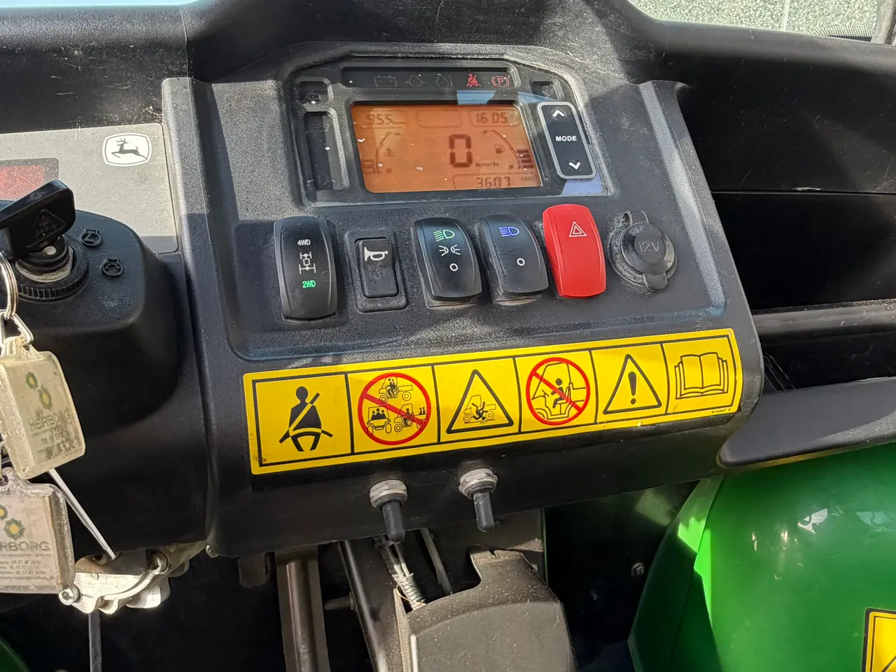 Billede 10 - John Deere Gator 855D 4x4 – 2014 – Kun 686 timer