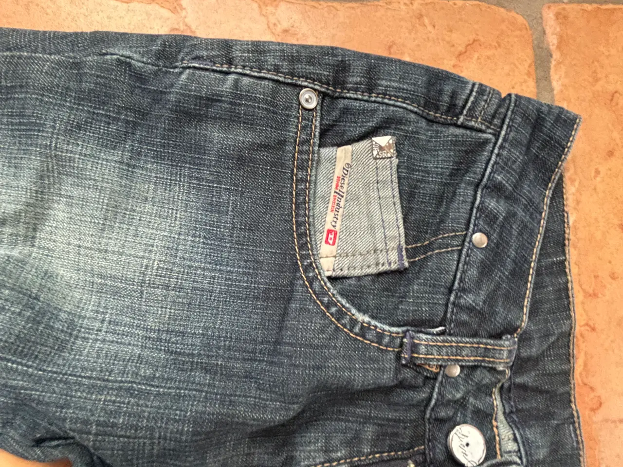 Billede 5 - Diesel jeans blå bomuld unisex str. 140
