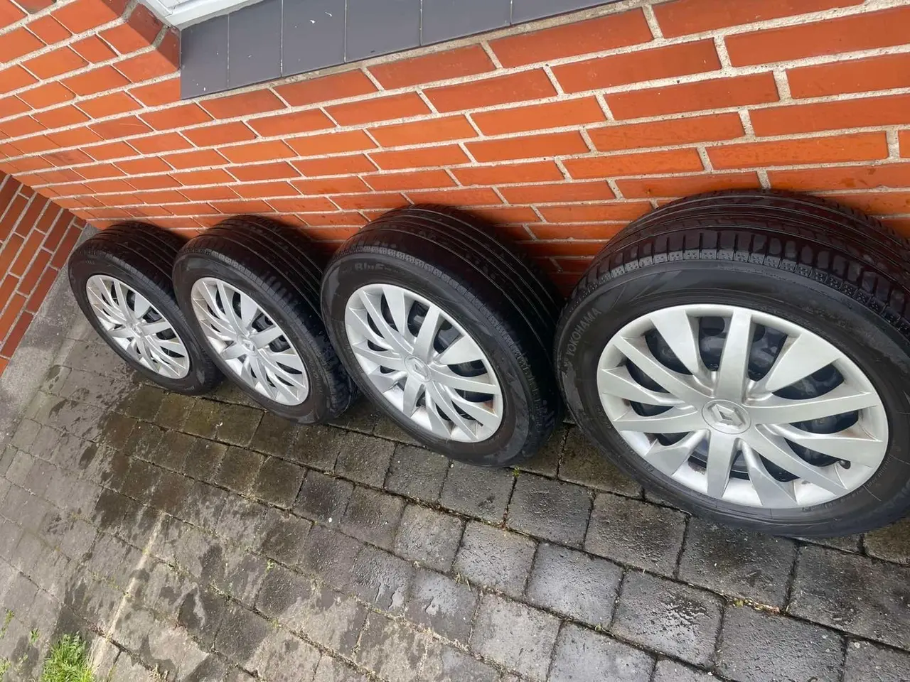 Billede 4 - 16 Originale Renault/Nissan stålfælge m.sommerdæk