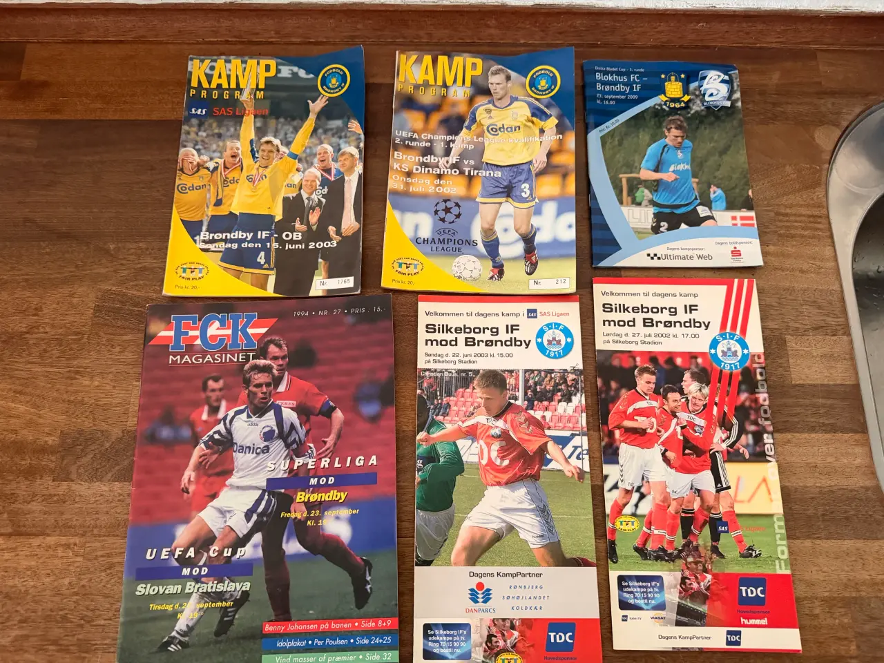 Billede 2 - Fodbold programmer Brøndby IF samling
