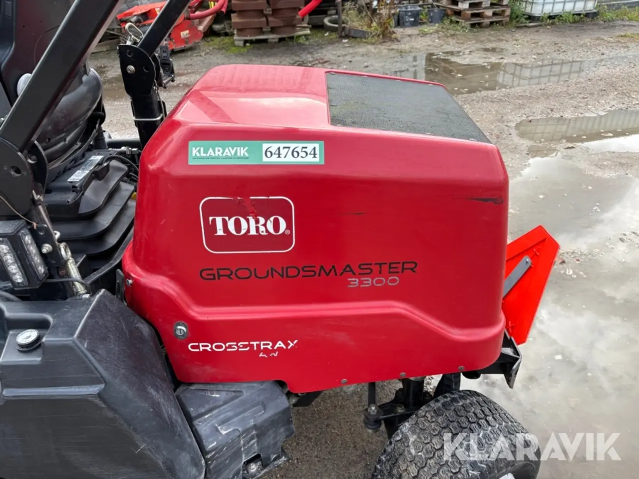 Billede 10 - Græsslåmaskine Toro Groundmaster 3300 crosstrax AVD