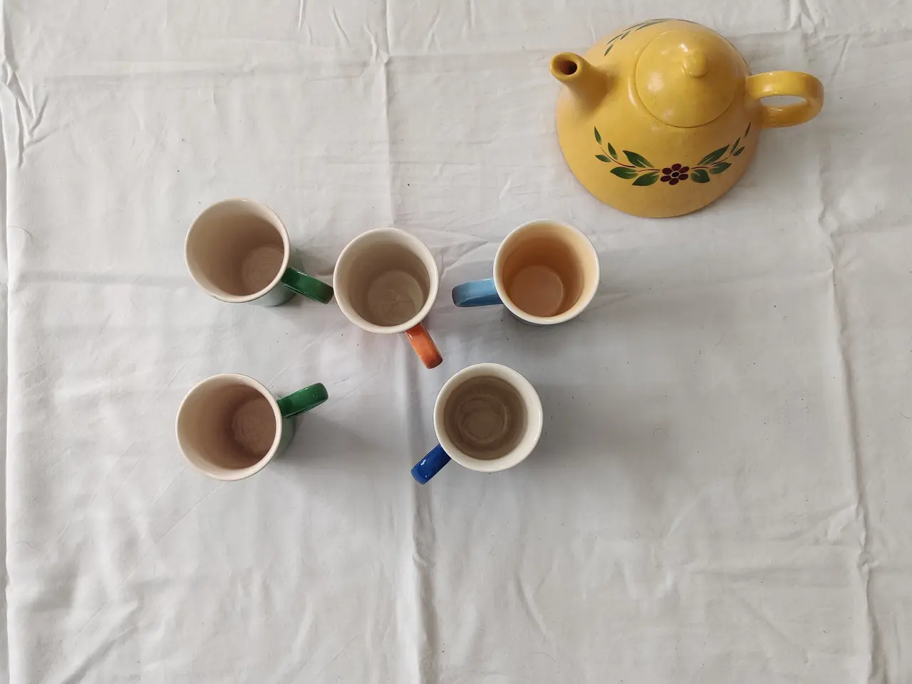 Billede 1 - Time for tea - retro te-sæt til vinterhygge
