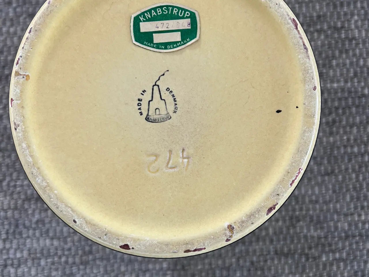 Billede 2 - Knapstrup vase fra Knapstrup Teglværk