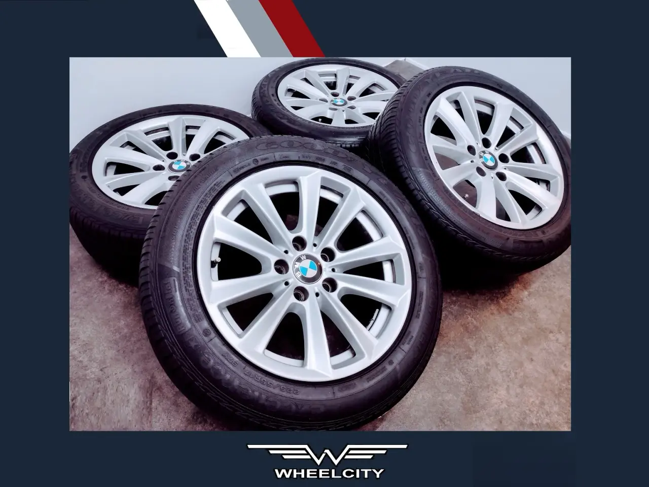 Billede 1 - 5x120 17" ET30, 72,6ø BMW Style 236, sommersæt