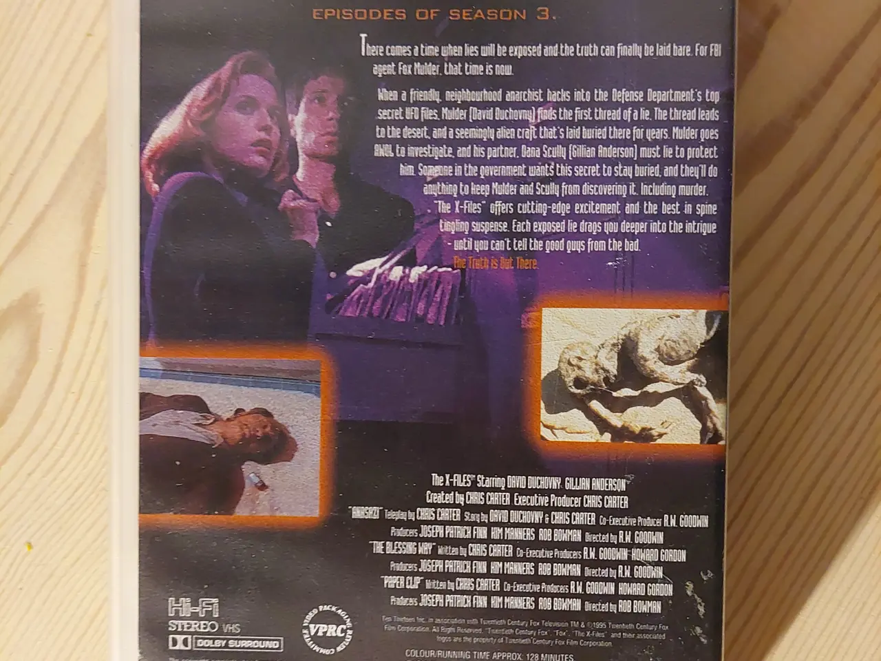 Billede 2 - X-files File 1 VHS