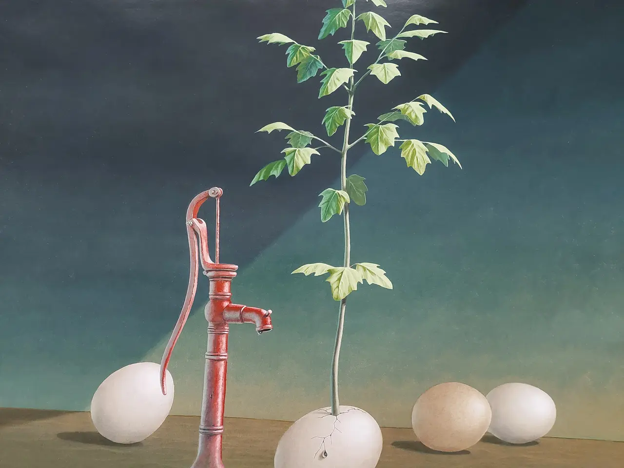 Billede 2 - Esben Hanefelt plakat – "Forundring" (2004)