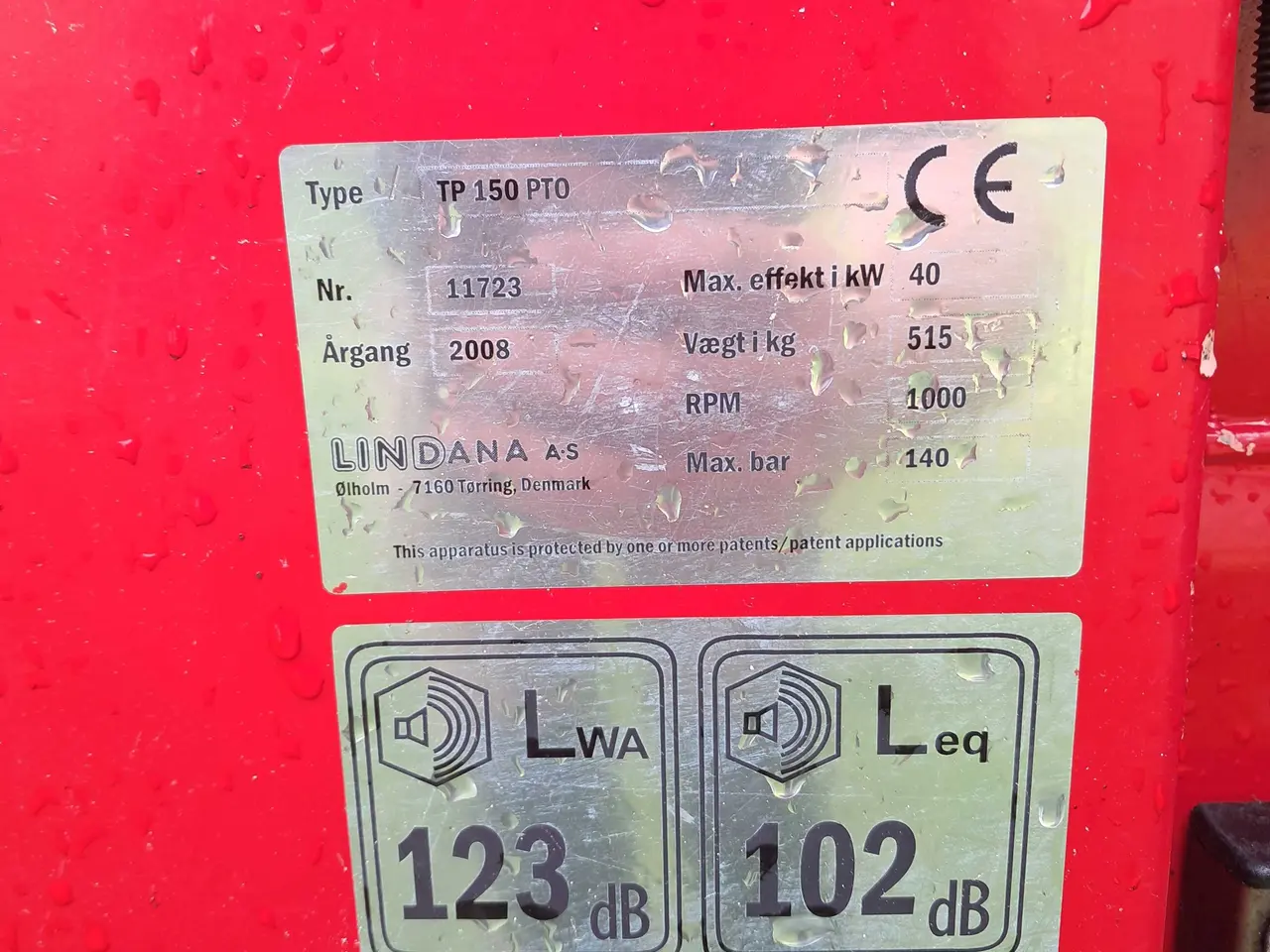 Billede 6 - Tp lindana 150 m omdrejningsvagt og vogn