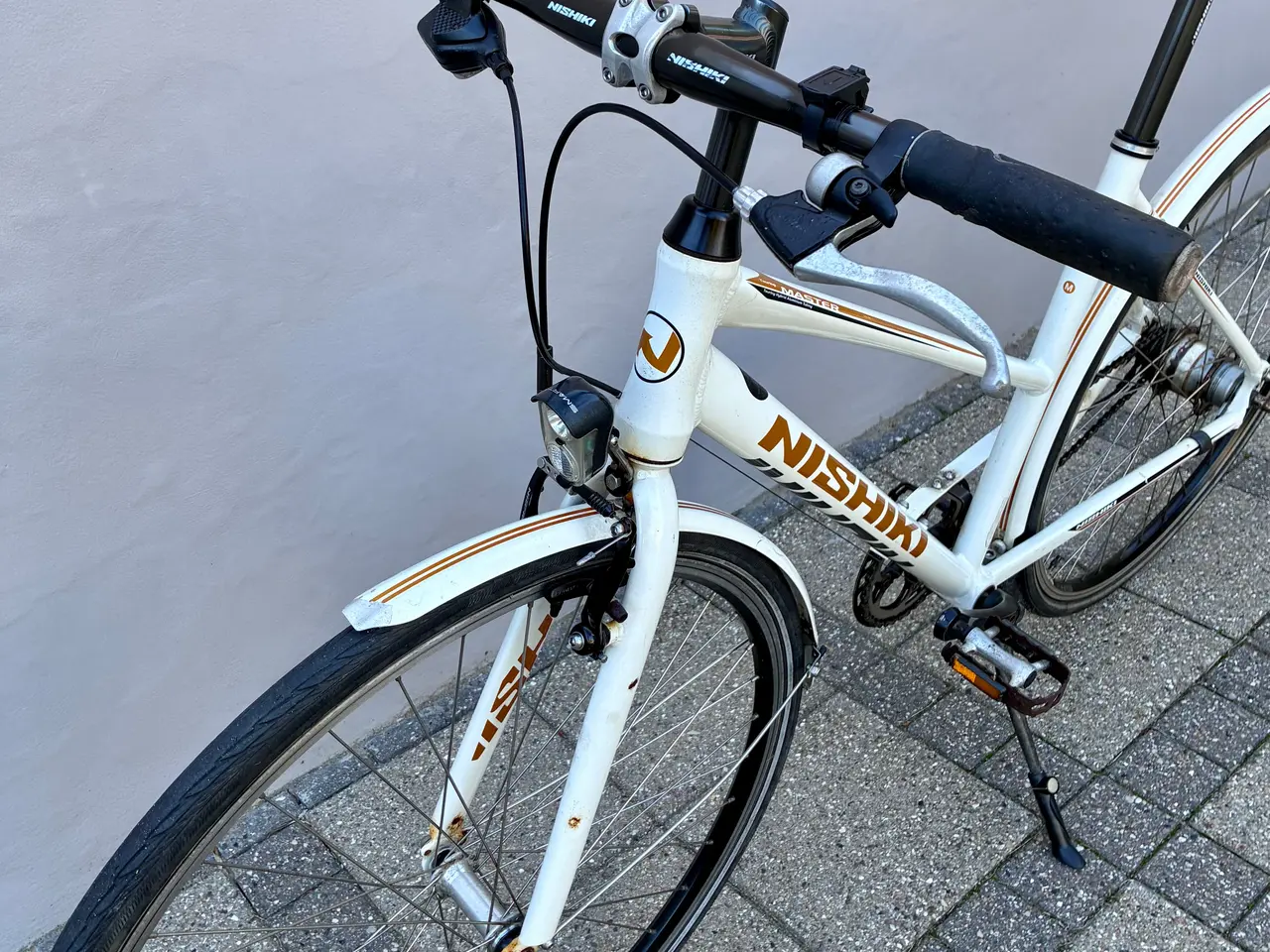 Billede 2 - Nishiki Master Touring hybridcykel 26" M hvid unis