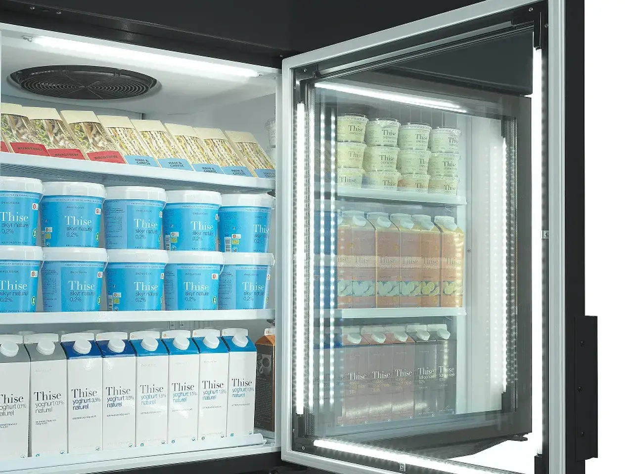 Billede 2 - Displayfryser/køler – væg – 650 l, -24 til -18 °C